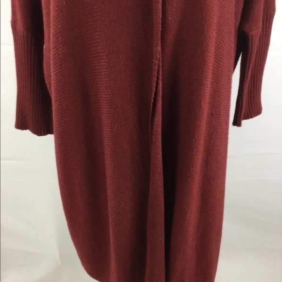 SOFT Surroundings Split Front Turtleneck Oversized Tunic Sweater Size XS - Picture 4 of 11